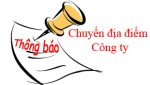 Thông báo thay đổi địa chỉ văn phòng giao dịch