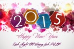 Thông báo lịch nghỉ tết Dương lịch 2015