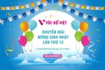Tốc Độ Việt - Khuyến mãi nhân dịp sinh nhật 12 tuổi 15/09/2008 - 15/09/2020