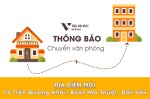 Tốc Độ Việt - Thông báo chuyển địa điểm Văn Phòng Giao Dịch từ ngày 05/04/2023
