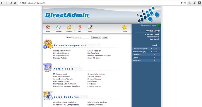 directadmin