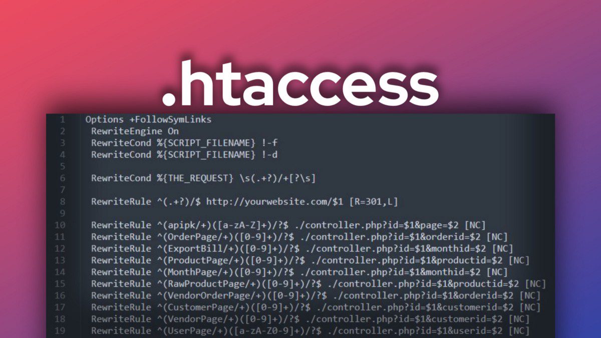 Tổng hợp chuyển hướng bằng .htaccess
