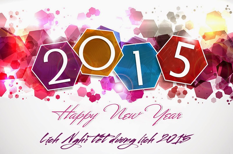 Thông báo lịch nghỉ tết Dương lịch 2015