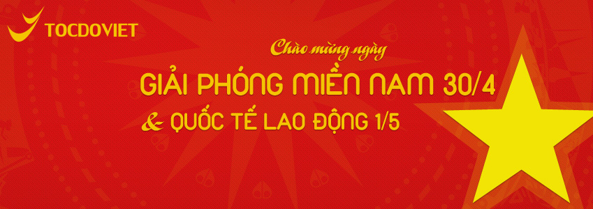 Thông báo lịch nghỉ lễ Giải phóng miền Nam 30/04 và Quốc tế Lao động 01/05/2015